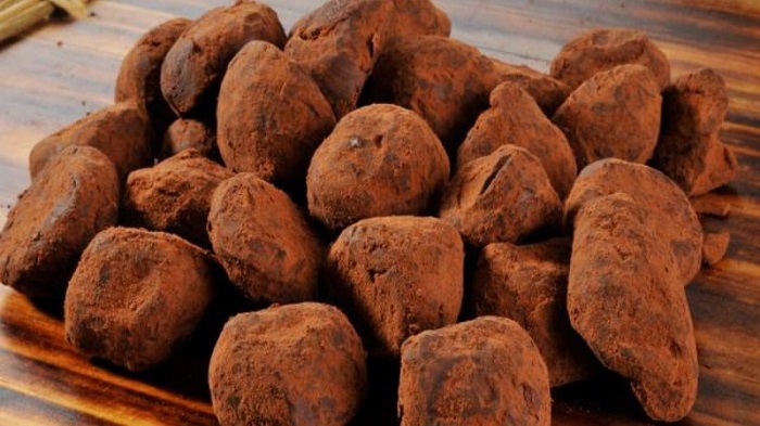 truffes au chocolat