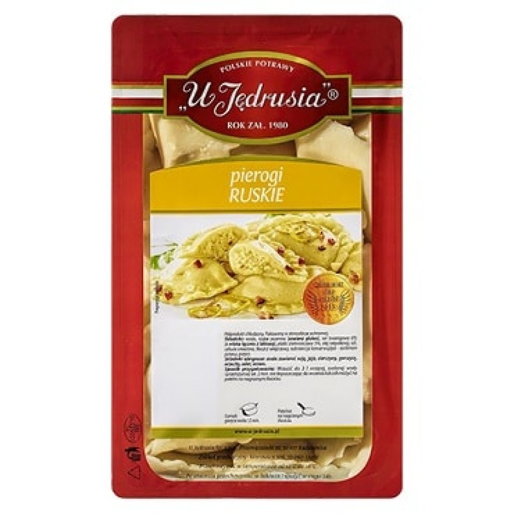 U Jedrusia Pierogi ruskie 400g pierogi à la russe Polska Box