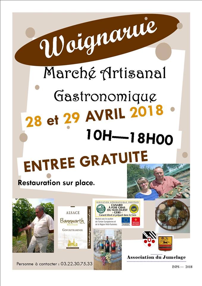 marche artisanal gastronomique woignarue 2018