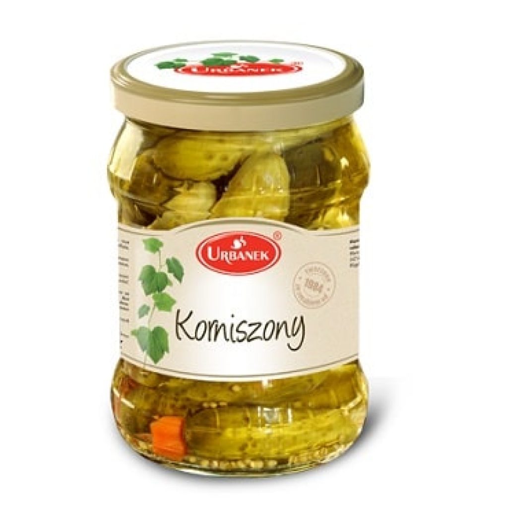 Cornichon polonais vinaigre Urbanek 520g Boutique Polska Box Polska Box